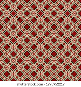 Textura de patrón de color. Diseño gráfico ornamental colorido. Ornamentos mosaicos. Plantilla de patrón. Ilustración vectorial.