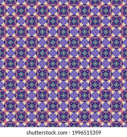 Color pattern texture. Colorful ornamental graphic design. Mosaic ornaments. Pattern template. Vector illustration.