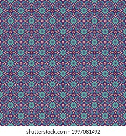 Color pattern texture. Colorful ornamental graphic design. Mosaic ornaments. Pattern template. Vector illustration.