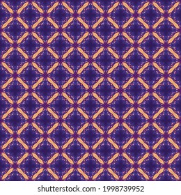 Farbmuster Textur. Farbiges Dekordesign. Mosaikverzierungen. Mustervorlage. Vektorgrafik.