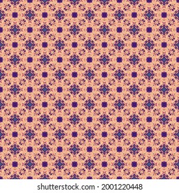 Textura de patrón de color. Diseño gráfico ornamental colorido. Ornamentos mosaicos. Plantilla de patrón. Ilustración vectorial.