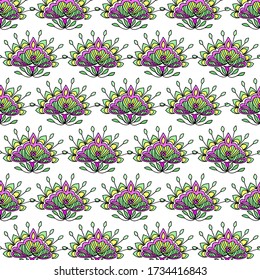 
Color pattern vector beauty lace