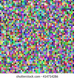Color pattern. Vector illustration of the points.