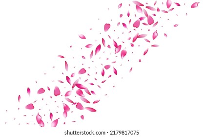 Fondo blanco del vector de Petal de color. Marco de Petal de Flor Fresca Blanca. Cartel de papel de escritorio de Apple Petal. Textura Del Spa Lotus Petal.