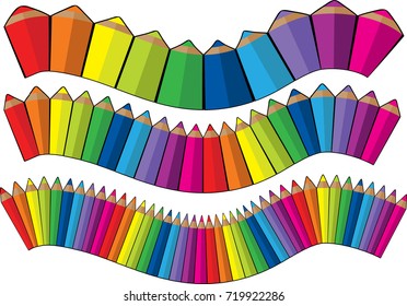 color pencil background logo