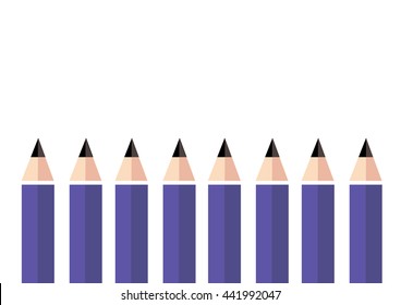 color pencil background vector