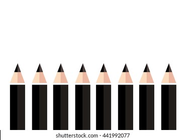 color pencil background vector