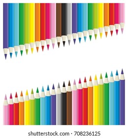 Color pencil frame