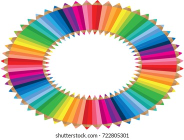 color pencil icon background