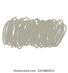 Color pencil stroke. Grunge element for paper design. Label for text.