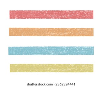 Color pencil texture color vector