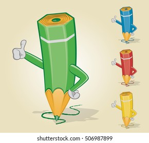 Color Pencil Thumb Up