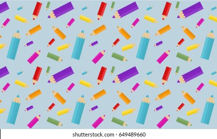 Color Pencils Background