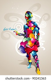 color people vector design