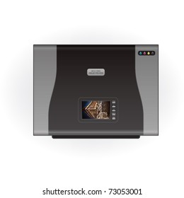 Color Photo InkJet Printer Top View