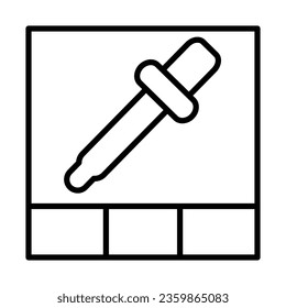 Diseño de iconos de Selector de color para uso comercial personal