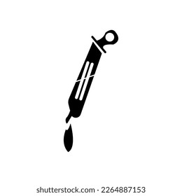 Color picker icon (vector graphics)