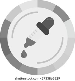 Color picker Line vector Icon Design