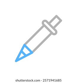 Color picker tool icon. Concept of design, creativity, and art.