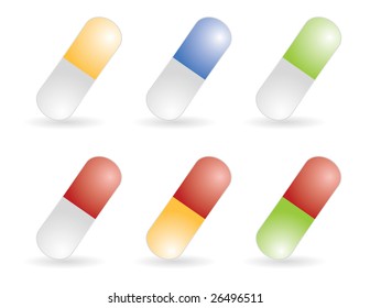 color pill in vector mode