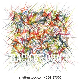 Color pin background