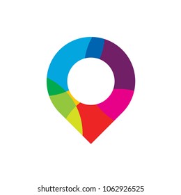 color pin logo