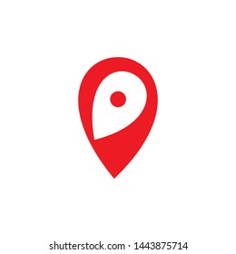 color pin map logo design