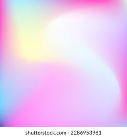 Color Pink Pastel Fluid Liquid Wallpaper. Bright Light Curve Water Vibrant Gradient Backdrop. Cold Multicolor Sky Blurred Dynamic Swirl Gradient Mesh. Colorful Neon Vivid Wavy Smooth Surface.