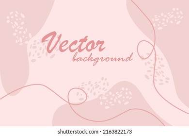 Pancarta de color Pink Soft Background Landscape con color gradiente. Diseño con forma líquida