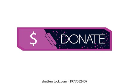 color pink streaming template donate