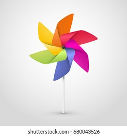 color pinwheel