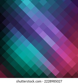 Color pixel abstract background. Template for presentation. polygonal style.
