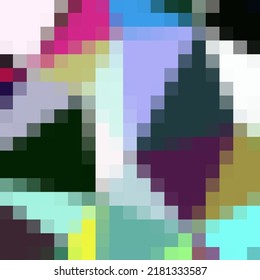 Color pixel background. Design element. Wind graphics.