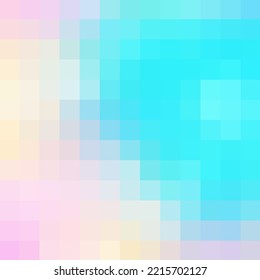Fondo del píxel de color. estilo poligonal. Imagen geométrica.