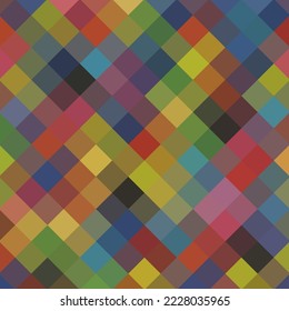 Fondo del píxel de color en estilo poligonal. Plantilla vectorial para presentaciones, anuncios, folletos, banners y más.