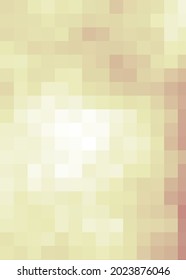 Color Pixels Cloud Abstract Computational Generative Art background illustration