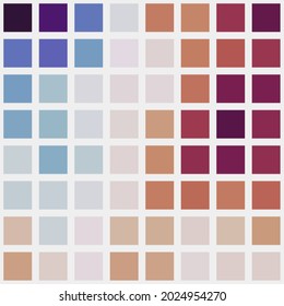 Color Pixels Cloud Abstract Computational Generative Art background illustration
