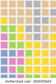 Color Pixels Cloud Abstract Computational Generative Art background illustration