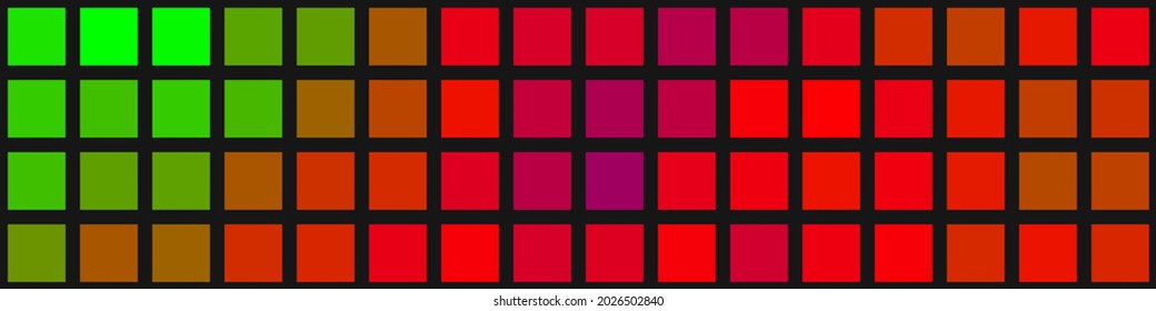 Color Pixels Cloud Abstract Computational Generative Art background illustration