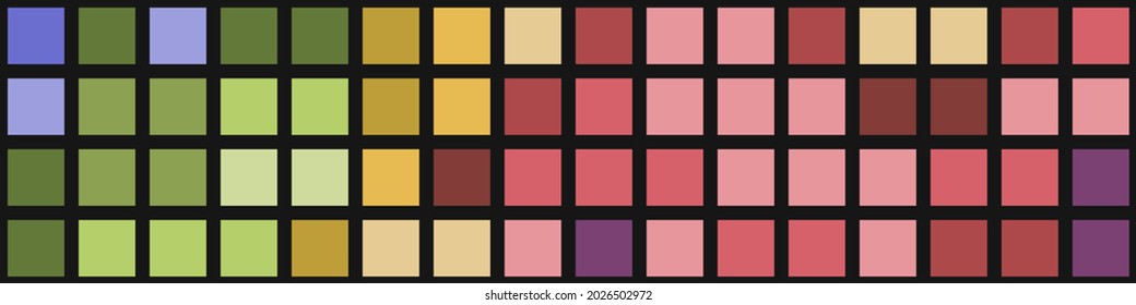 Color Pixels Cloud Abstract Computational Generative Art background illustration