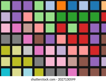Color Pixels Cloud Abstract Computational Generative Art background illustration