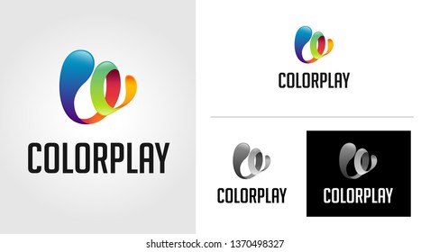 Color Play Logo Template