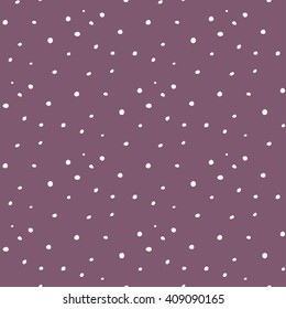 Color polka dots abstract seamless pattern. Vector background