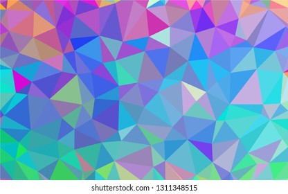 Color polygon background