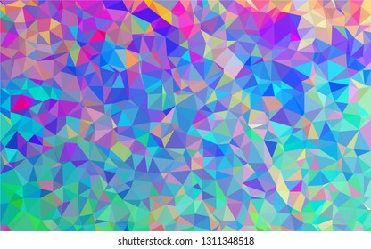 Color polygon background