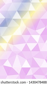 Color polygonal background. Vector illustration for yopur design