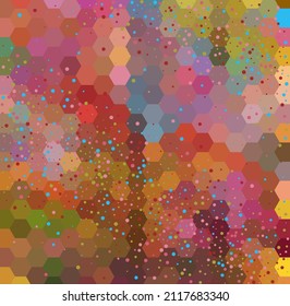 Color polygonal illustration consisting of triangles. Geometric background in origami style. Triangular design for your business.