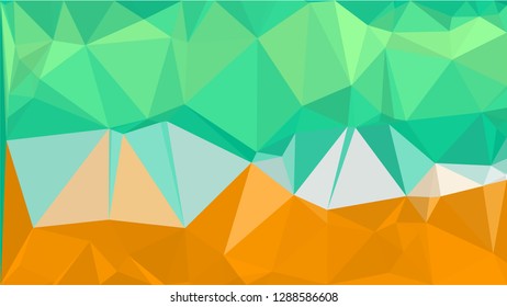 Color Polygonal Mosaic Background, Low Poly Style, Vector illustration, Business Design Templates, Shining polygon pattern, geometric image in Origami style with gradient. Bright template for web site