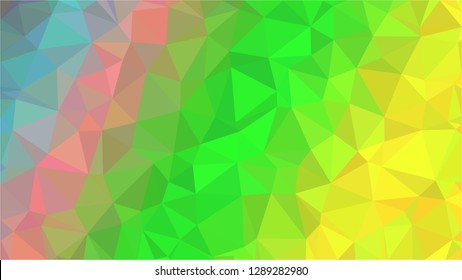 Color Polygonal Mosaic Background, Low Poly Style, Vector illustration, Business Design Templates, Shining polygon pattern, geometric image in Origami style with gradient. Bright template for web site