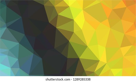 Color Polygonal Mosaic Background, Low Poly Style, Vector illustration, Business Design Templates, Shining polygon pattern, geometric image in Origami style with gradient. Bright template for web site